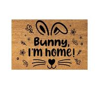 Feelcrag Easter Bunny Welcome Doormat Easter Doormat Easter Decorations Non Slip Durable Rabbit Door Mats Indoor Outdoor Home Decor Indoor Outdoor Rabbit Front Door Mat Rugs Cute As A Gift