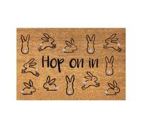 Feelcrag Easter Bunny Welcome Doormat Easter Doormat Easter Decorations Non Slip Durable Rabbit Door Mats Indoor Outdoor Home Decor Indoor Outdoor Rabbit Front Door Mat Rugs Cute As A Gift