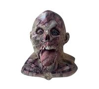 Feelcrag Halloween Mask, Smiling Demon Mask Latex Masks Adults Halloween Costumes for Men Adults Kids Boys Party Adult Costume Scary Cosplay Party Props Creepy Evil Cosplay Props