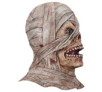Feelcrag Halloween Mask, Terror Ghost Devil Mask Novelty Latex Full Head Skeleton Scary Masks Scary Halloween Costumes Gothic Fancy Cosplay Costume Adult Party Costume Prop Party Horror Props