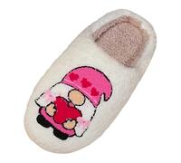 Feelcrag Heated Slippers for Women Stitch Slippers Kids Womens Slippers Size 5 Soft Plush Cat Paw House Slippers Warm Plush Bedroom Shoes Fluffy Slippers for Women Men Preppy Room Decor