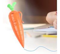 Feelcrag Kids Carrot Recorder Pen Cute Carrot Pen Recording Pen Cute Ballpoint Pen 20s Recording Pen Kids Recording Ink Pens Lot Voice Recorder Pen For Boys Girls Home School Office 14.8cm