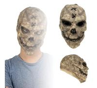 Feelcrag Mask Halloween Men, Full Head Latex Mask Horror Masks for Adults Men Halloween Costumes Adult Costume Scary Cosplay Party Props The Elder Old Man Headgear Realistic Silicone Masquerade