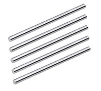 Feelers Aluminum Round Rod 9.5mm Diameter 6061 Aluminum Solid Stick for DIY Craft, 300mm Length, 5 pcs