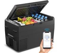 Feelfunn 12V Refrigerator 27QT Portable Freezer Electric Cooler Black