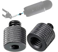 FeelGlad Camera Screw Adapter Thread, 1/4 to 3/8 Adapter and 3/8 to 1/4 Adapter Male for Camera Monitor, Tripod, Microphone Mic Stand Mount - 2 Pack