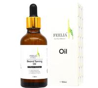 Feelia - Beard Taming oil, With Argan, Jojoba, Grapeseed, Avocado, Fresh Citrus Scent, For Healthy Beard Growth, Softens & Moisturise, 7 Plant Extract - 50ml