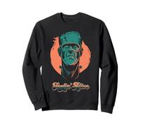 Feelin' Alive Frankenstein Monster Halloween Graphic Sweatshirt