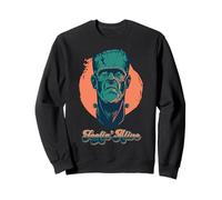 Feelin' Alive Frankenstein Monster Halloween Graphic Sweatshirt