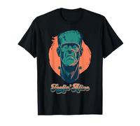 Feelin' Alive Frankenstein Monster Halloween Graphic T-Shirt