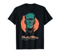 Feelin' Alive Frankenstein Monster Halloween Graphic T-Shirt