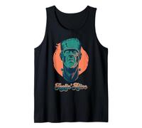 Feelin' Alive Frankenstein Monster Halloween Graphic Tank Top