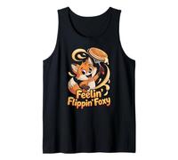 Feelin’ Flippin’ Foxy Pancake Fox Cute Pun Tank Top