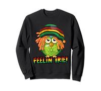 Feelin' Irie Shirt | Patois Jamaica Owl Jamaican Slang Sweatshirt
