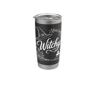 Feelin Kinda Witchy Spooky Halloween Magic Stainless Steel Insulated Tumbler