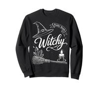 Feelin Kinda Witchy Spooky Halloween Magic Sweatshirt
