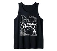 Feelin Kinda Witchy Spooky Halloween Magic Tank Top