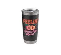 Feelin' Peachy Keen Positive Mood Stainless Steel Insulated Tumbler