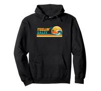 Feelin' Salty - Retro Spring Break Beach Vacation Summer Pullover Hoodie