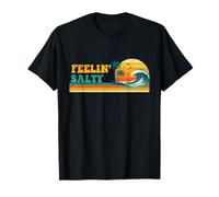 Feelin' Salty - Retro Spring Break Beach Vacation Summer T-Shirt