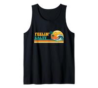 Feelin' Salty - Retro Spring Break Beach Vacation Summer Tank Top