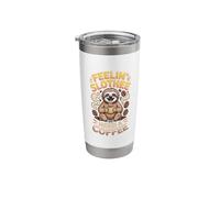 Feelin' Slothee Need A Coffee Caffeine Drink Sloth Coffee Stainless Steel Insulated Tumbler