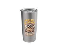 Feelin' Slothee Need A Coffee Caffeine Drink Sloth Coffee Stainless Steel Insulated Tumbler