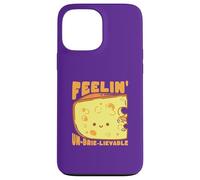 Feelin Un-Brie-Lievable Cheese Pun Case for iPhone 13 Pro Max