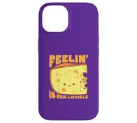 Feelin Un-Brie-Lievable Cheese Pun Case for iPhone 14
