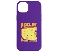 Feelin Un-Brie-Lievable Cheese Pun Case for iPhone 14 Plus