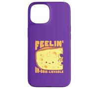 Feelin Un-Brie-Lievable Cheese Pun Case for iPhone 15