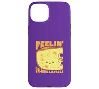 Feelin Un-Brie-Lievable Cheese Pun Case for iPhone 15 Plus