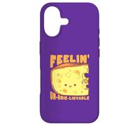 Feelin Un-Brie-Lievable Cheese Pun Case for iPhone 17