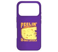 Feelin Un-Brie-Lievable Cheese Pun Case for iPhone 17 Pro