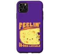 Feelin' Un-Brie-Lievable Cute Cheese Pun Case for iPhone 11 Pro Max