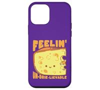 Feelin' Un-Brie-Lievable Cute Cheese Pun Case for iPhone 12 mini