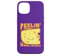 Feelin' Un-Brie-Lievable Cute Cheese Pun Case for iPhone 13