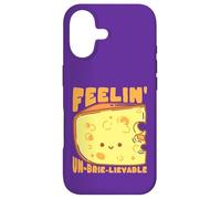 Feelin' Un-Brie-Lievable Cute Cheese Pun Case for iPhone 17