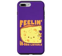 Feelin' Un-Brie-Lievable Cute Cheese Pun Case for iPhone 7 Plus/8 Plus