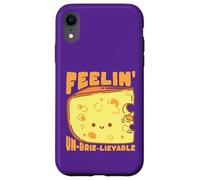 Feelin' Un-Brie-Lievable Cute Cheese Pun Case for iPhone XR