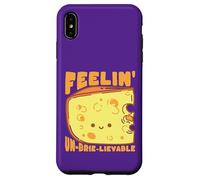 Feelin' Un-Brie-Lievable Cute Cheese Pun Case for iPhone XS Max