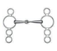 FEELING 4-way ring snaffle 13.5 cm