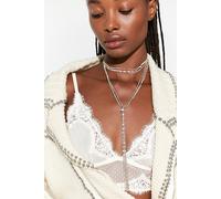 Feeling Again Lariat Necklace at Free People in Silver Hearts - female