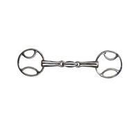FEELING Anatomic snaffle bit with openings 11.5 cm