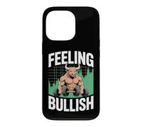 Feeling Bullish Stock Trading Bull Market Case for iPhone 13 Pro