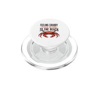 Feeling Crabby Please Return To The Beach PopSockets PopGrip for MagSafe