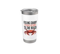 Feeling Crabby Please Return to The Beach Stainless Steel Insulated Tumbler