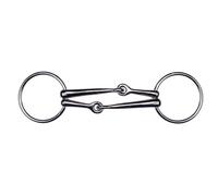 FEELING double snaffle bit 12.5cm