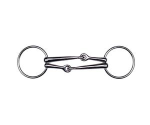 FEELING double snaffle bit 12.5cm