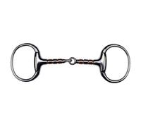 FEELING eggbutt bit with copper rollers 14.5cm